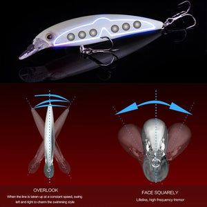 Brand 14G 11CM Top Fishing Lures Tungsten Ball System Minnow Crank Wobbler Fishing Tackle Hooks Hard Bait Fishing Accessory
