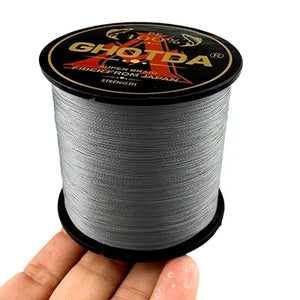 GHOTDA 300M 4 Strands 8 Strand Weaves PE Braided Fishing Line Multifilament For Carp Fishing