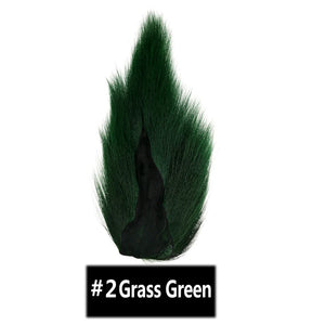 Vtwins Fly Tying Fur Whole Dyed Deer Tail Hair Fur Bucktail Jigs Fly Tying Saltwater Flies Dry for Fly Tying Bucktail Materials