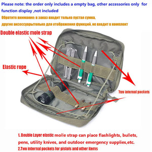 Molle Military Pouch Bag Medical EMT Tactical Outdoor Emergency Pack Camping Hunting Accessories Utility Multi-tool Kit EDC Bag