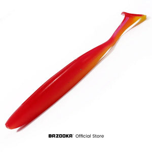Bazooka Shad Worm Fishing Soft Lure Big Silicone 90 100mm Bait T Tail Easy Shiner Wobbler Swimbait Pesca Trout Pike Bass Winter