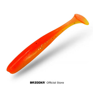 Bazooka Shad Worm Fishing Soft Lure Big Silicone 90 100mm Bait T Tail Easy Shiner Wobbler Swimbait Pesca Trout Pike Bass Winter